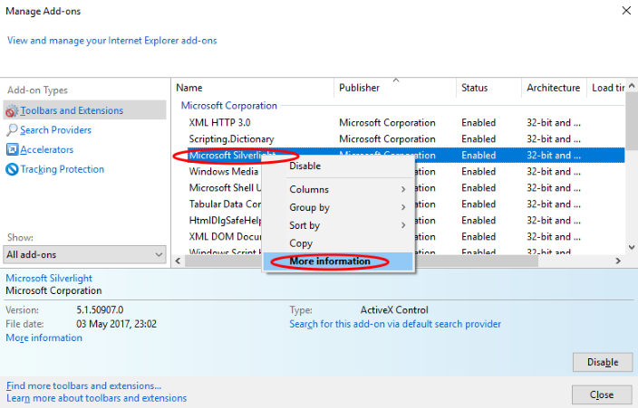 Microsoft Silverlight Configuration Mac