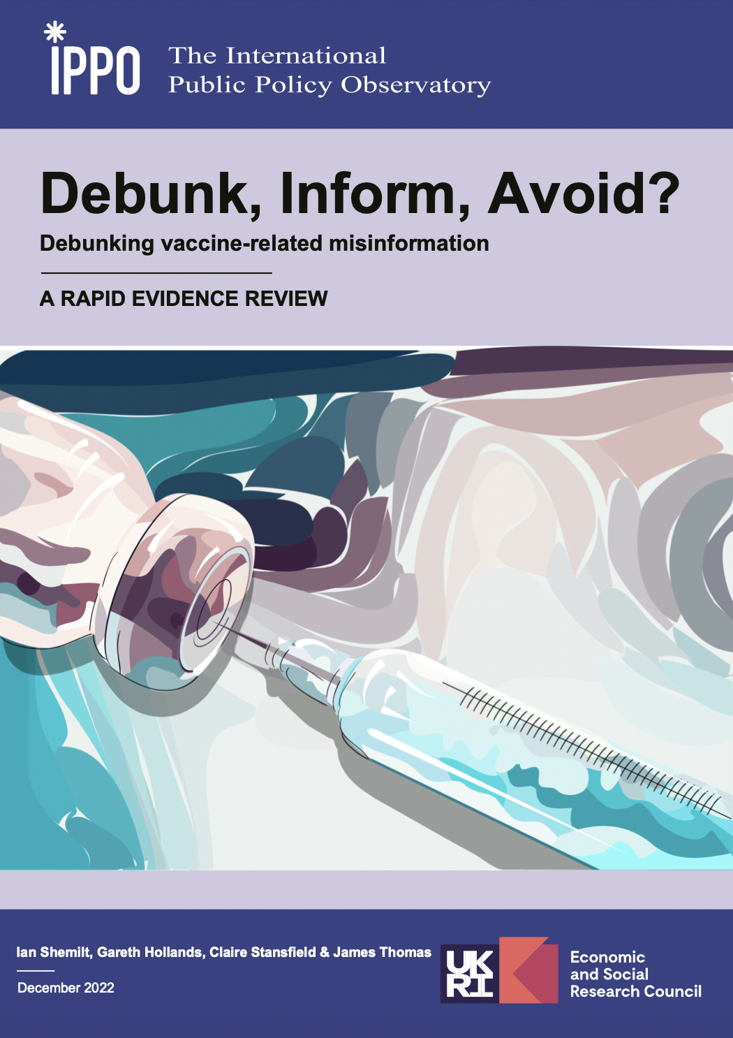 Debunk, Inform, Avoid? Final Report (PDF)